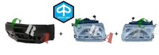 PARAURTI ANTERIORE + COPPIA FARI DX/SX ORIGINALI PIAGGIO PER PIAGGIO PORTER 2006