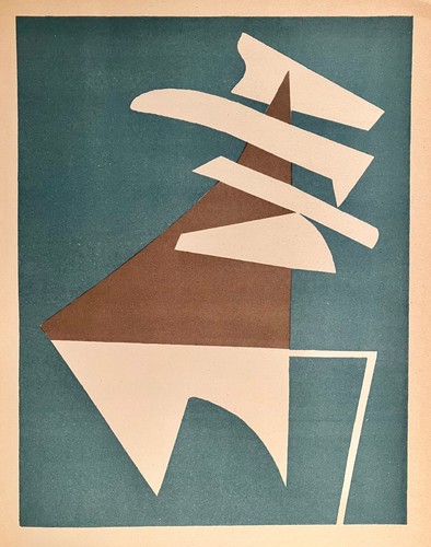 Lithographie alberto magnelli - lithographie,
