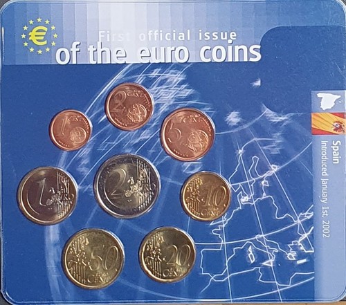 Spagna euro kursmünzsatz - spagna,