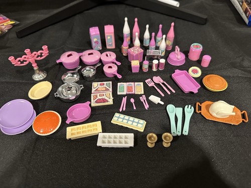 Accessori cucina barbie dolci - cucina,