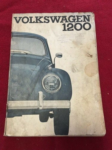 Volkswagen 1200 manuale - vw,