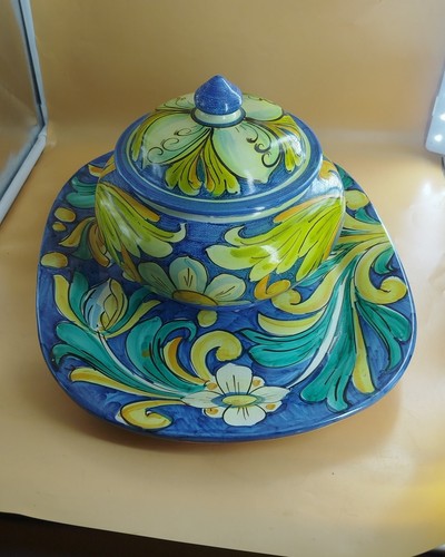 Centrotavola ceramica di - in,