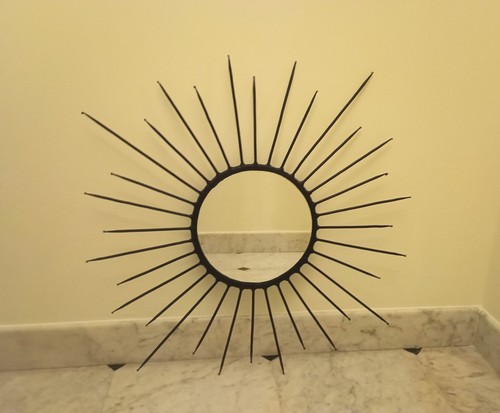 Specchio ferro sole vintage - in,
