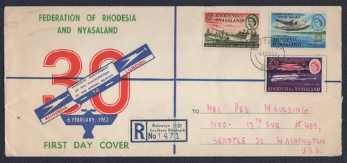 Rhodesia nyasaland 1962 - rhodesia,