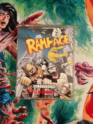 Rampage commodore 128 c64 - 64/128,