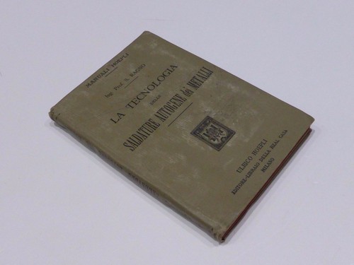Manuali hoepli tecnologia - manuali, la