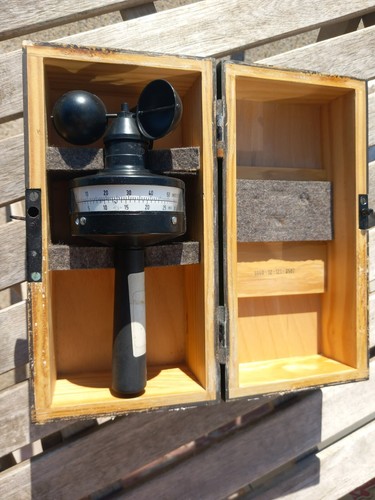 Collection anemometer