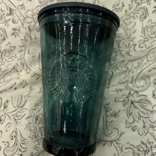 Starbucks 16oz blue recycled - starbucks,