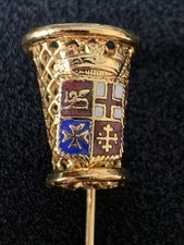 DISTINTIVO BASKET FED ITA PALLACANESTRO E MARINA MILITARE ITA PIN SPILLA BADGE