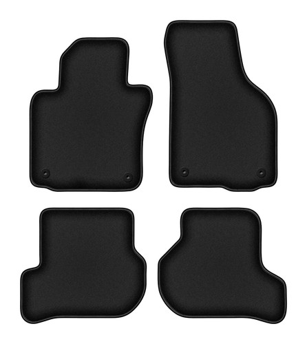 Set tappetini auto velour neri