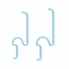 Coppia di ganci appendiabiti “Taka” di Cesare Rota Nodari per Acerbis, anni’ 70