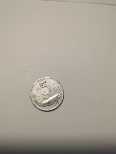 Moneta lire delfino - moneta, da