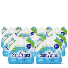 Acqua Sant'Anna Pack 1,0L Naturale | 54 bottiglie | Acqua Minerale Naturale