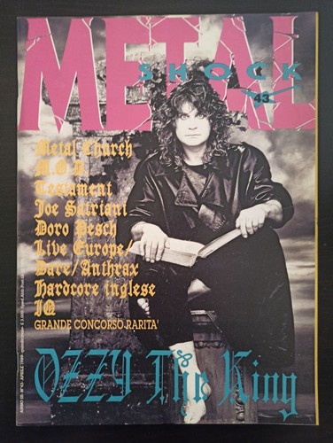 Metal shock rivista heavy - metal,