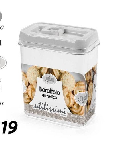 Barattolo ermetico acrilico - ermetico,