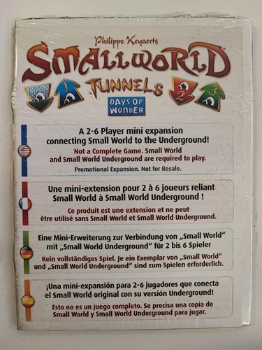 Smallworld tunnels days of - smallworld,