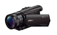 Videocamera digitale 4K Sony FDR-AX100 Handycam videocamera con batterie