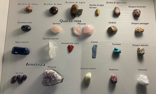 Collezione minerali e - 20,