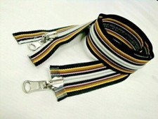 Zip Cerniera Nylon 6 Multicolor DOPPIO CURSORE REVERSIBILE adatta a KWAY K-WAY