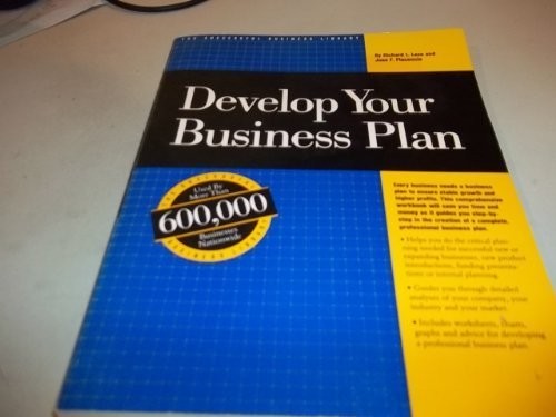 Develop your business plan - develop,