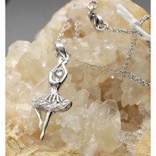 CIONDOLO BALLERINA IN ARGENTO