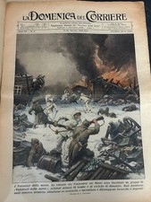 La Domenica del Corriere 3 1940 Guerra Finlandia; Bleggio Riva del Garda