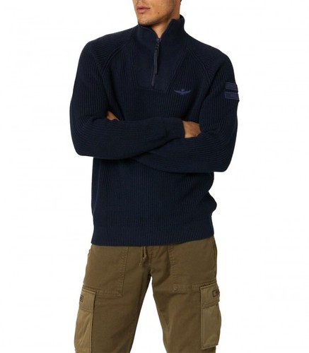 Maglione mezza zip uomo - maglione,