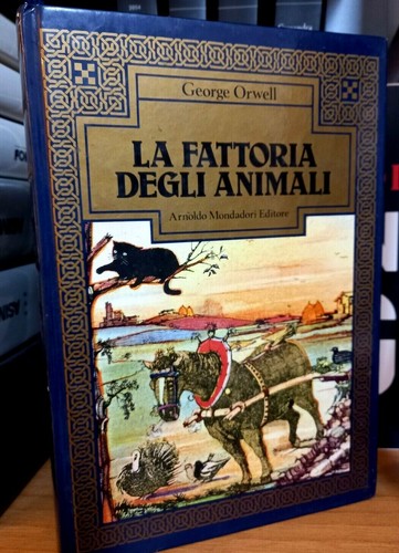 Libro illustrato george - illustrato, orwell
