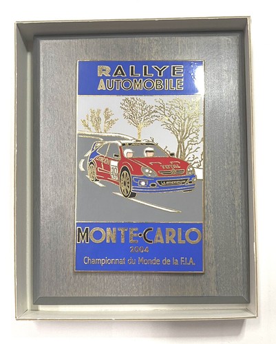 Targa smaltata 72e rally - 72e,