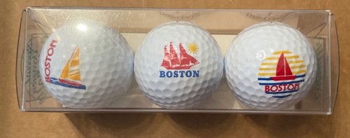 Palline golf vintage boston - da,