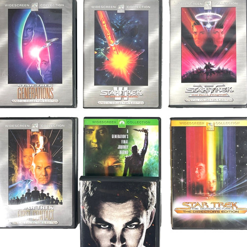 Star trek dvd lot first - 8,