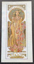 Moët & Chandon Impérial par Alphonse Mucha 1899  Reproduction de 1976