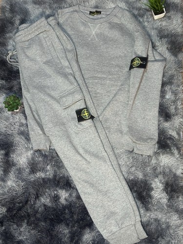 Stone island tuta uomo grigia - tuta,