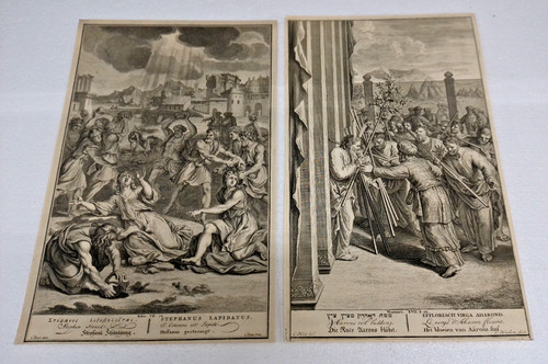 Incisioni bibliche rame - incisioni,