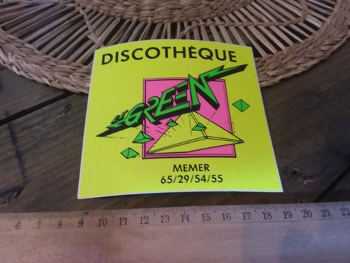 Ancien autocollant