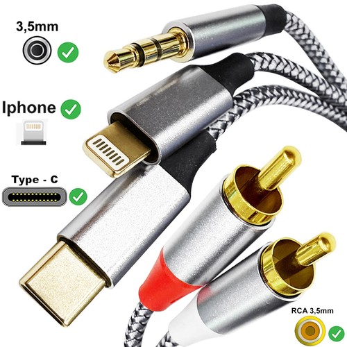 Cavo adattatore a rca - in,