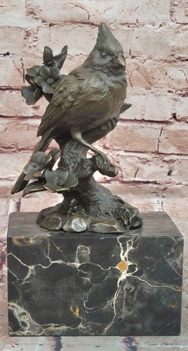 Statuina uccellino bronzo - , fuso