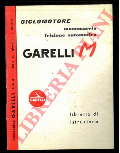 Garelli ciclomotore - garelli, m.