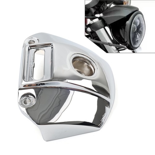 Supporto faro cromato per