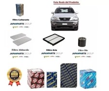 KIT FILTRI TAGLIANDO  PER KIA SORENTO I (JC) 2.5 CRDi 4WD 103 kW / 140 CV
