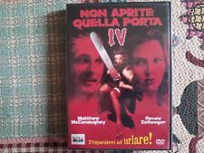 Non aprite quella porta IV DVD Horror rarissimo e fuori catalogo pari al nuovo