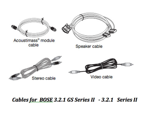 Cavi completi per bose 321 - bose,
