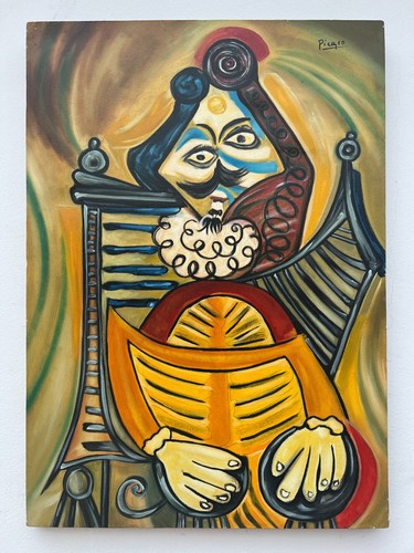 Pablo picasso dipinto olio su - picasso,,