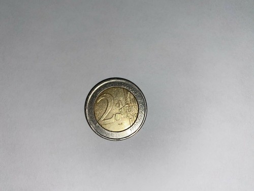 Moneta euro rarissima - moneta, 2