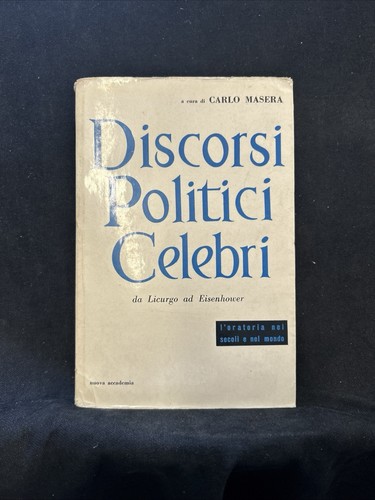 Book libro discorsi - book, politici