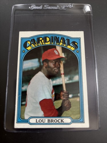 1972 topps lou brock - 1972,