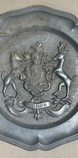 ALLEGORIA ARALDICA-PIATTO IN