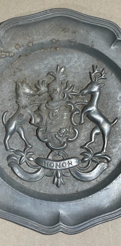 Allegoria araldica piatto - allegoria, in