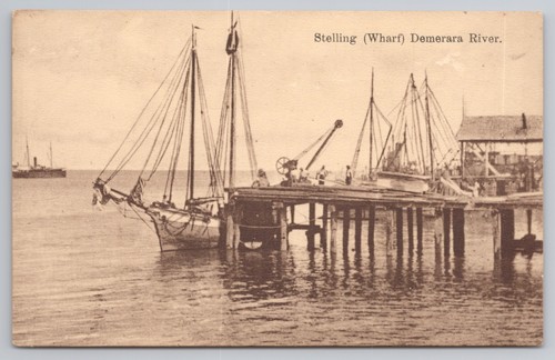 Demerara river stelling wharf - demerara,