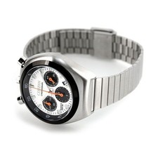 Orologio Uomo Citizen AN3660-81A Bullhead Quadrante Bianco Etichetta Disco Tsuno Cronografo